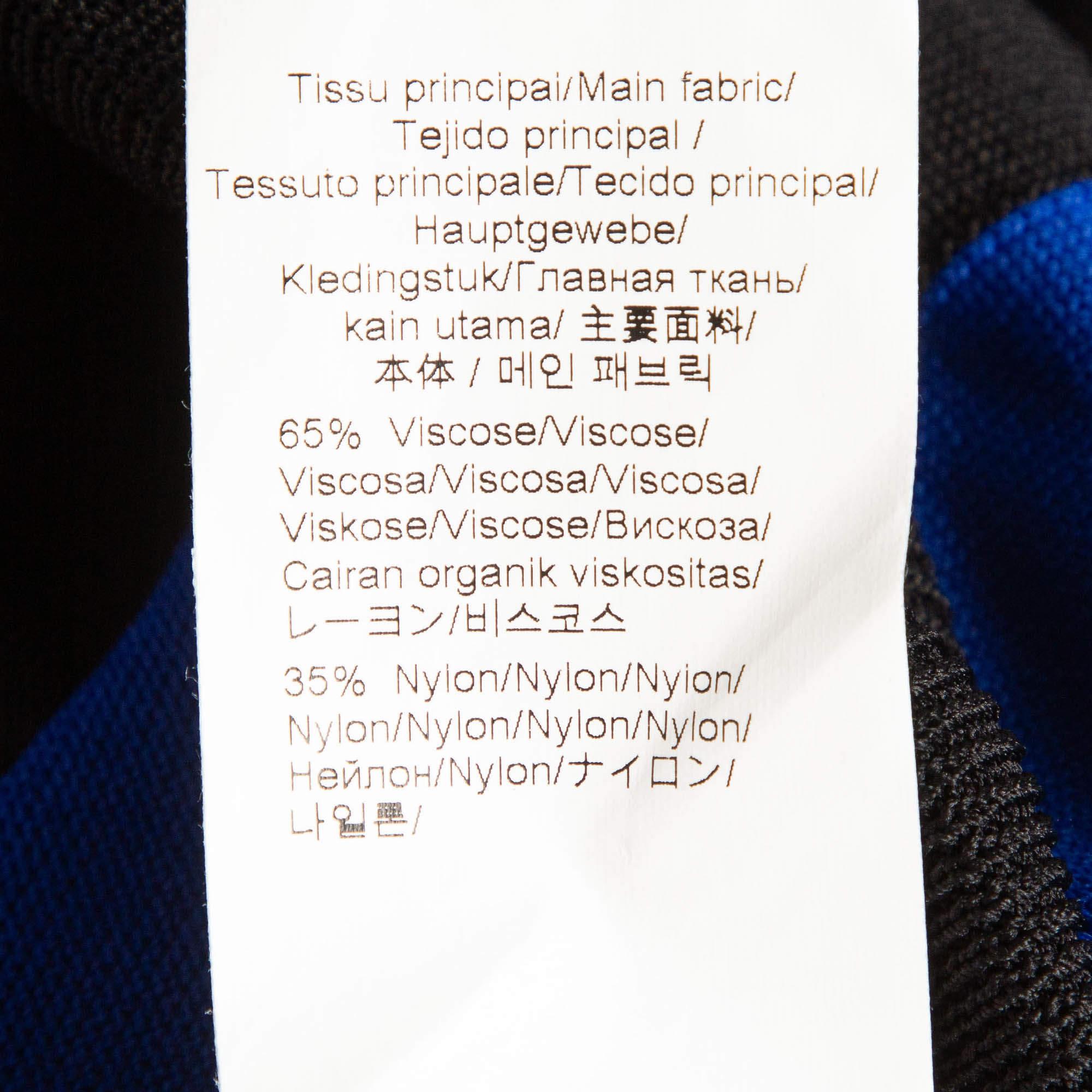 Kenzo Black Jersey Contrast Trimmed Joggers M For Sale 4