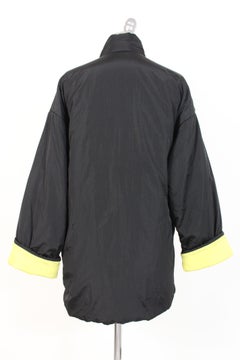 Kenzo Black Kimono Coat Down Jacket