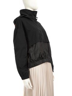 Kenzo Black Logo Print Windbreaker Size M