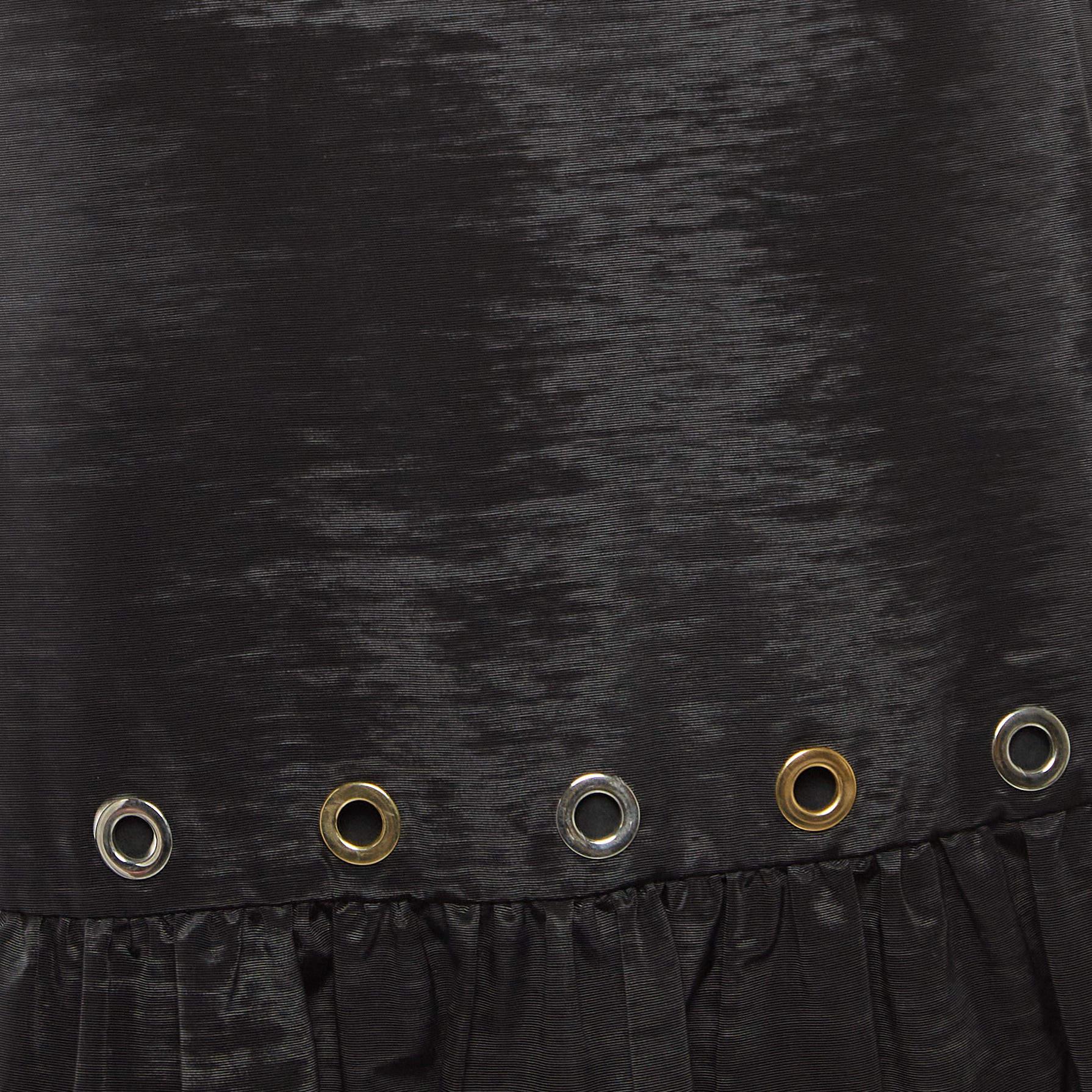 Kenzo Black Synthetic Eyelet Detail Sleeveless Mini Dress M In Good Condition In Dubai, Al Qouz 2