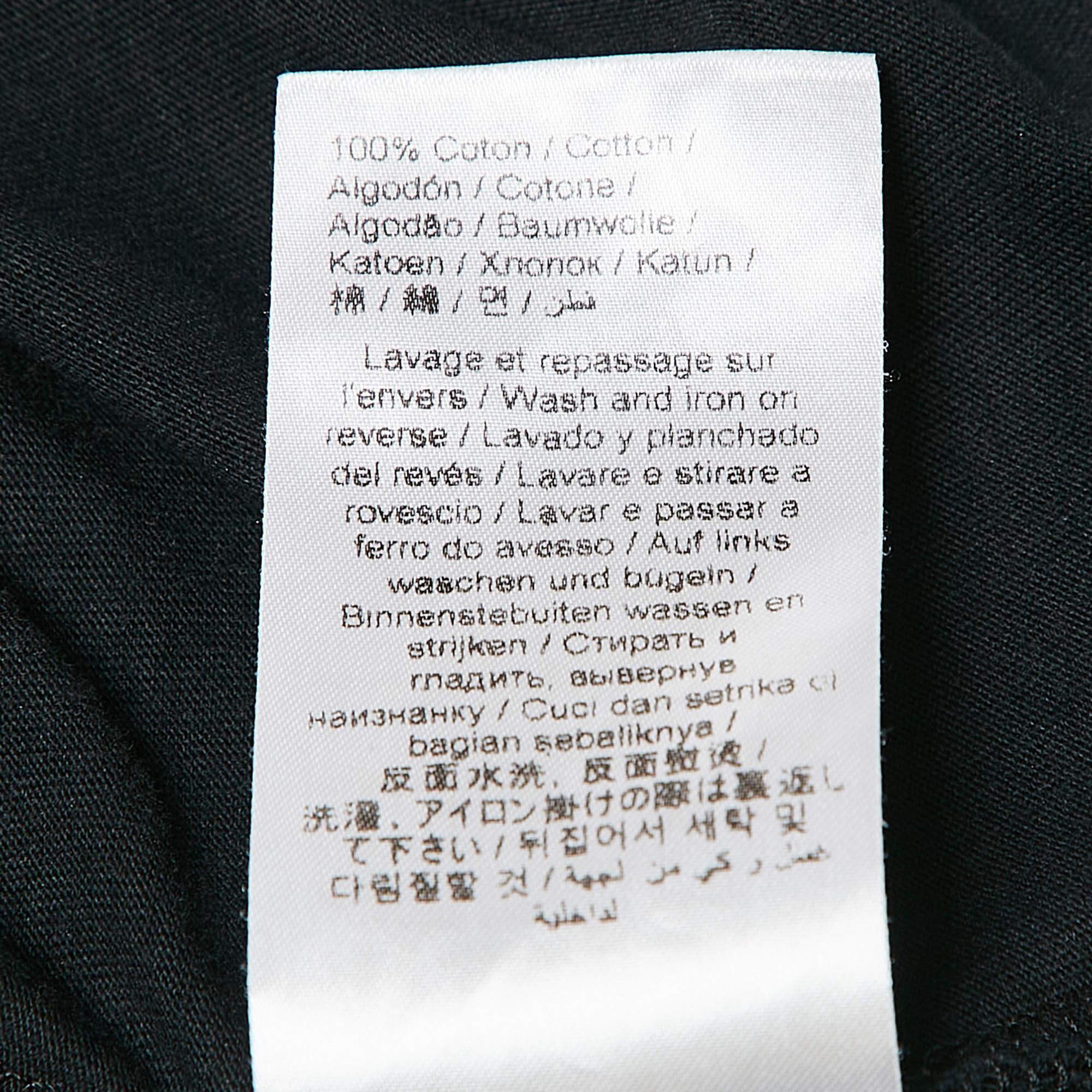 Kenzo Camiseta cuello redondo estampado tigre negro M en venta 1