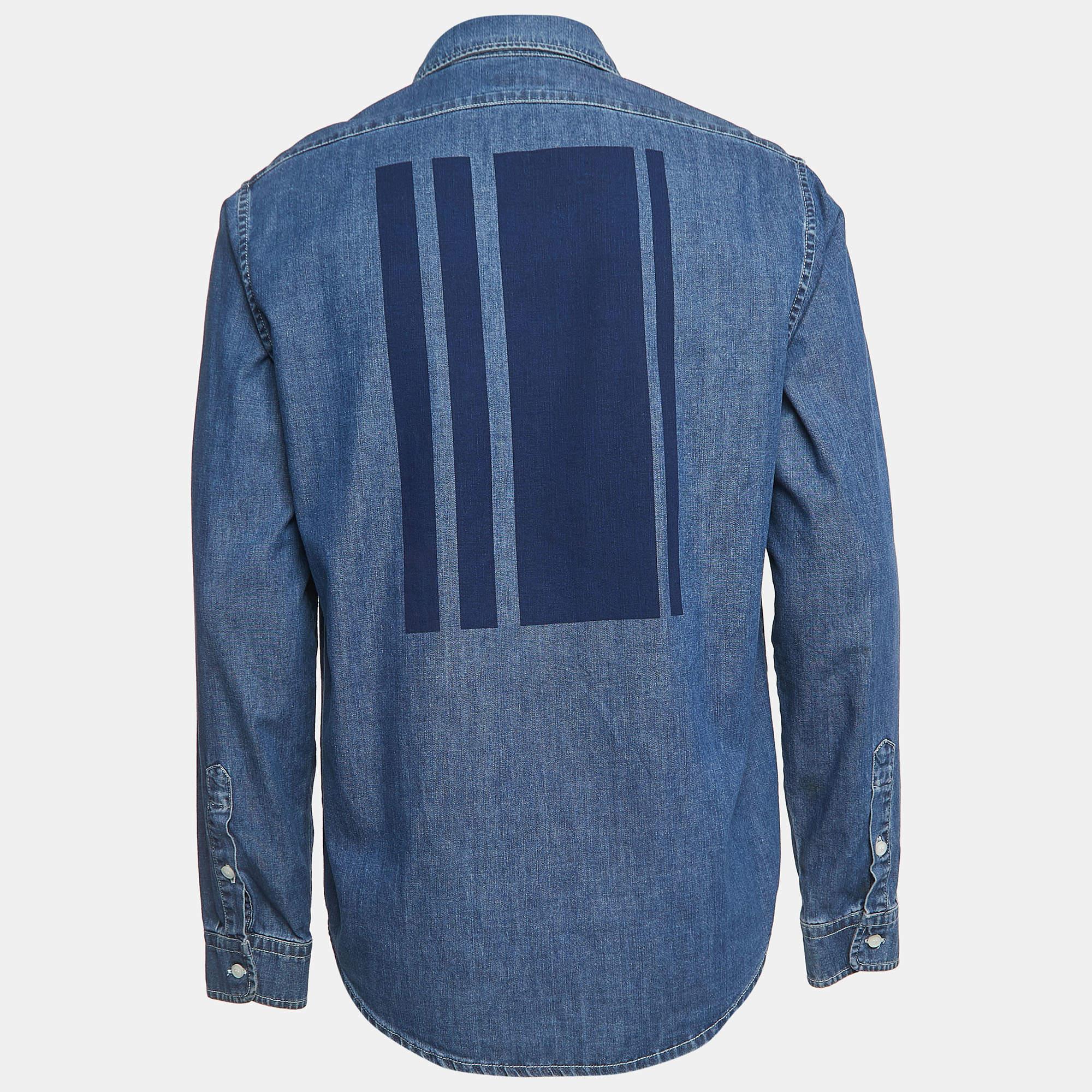 Shirts are an indispensable part of a wardrobe, so this brand brings you a creation that is both versatile and stylish. It has been tailored from quality material in a versatile shade. The shirt is detailed with signature elements and a comfortable