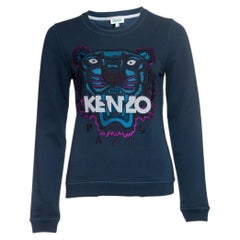 Kenzo, maglione con tigre blu