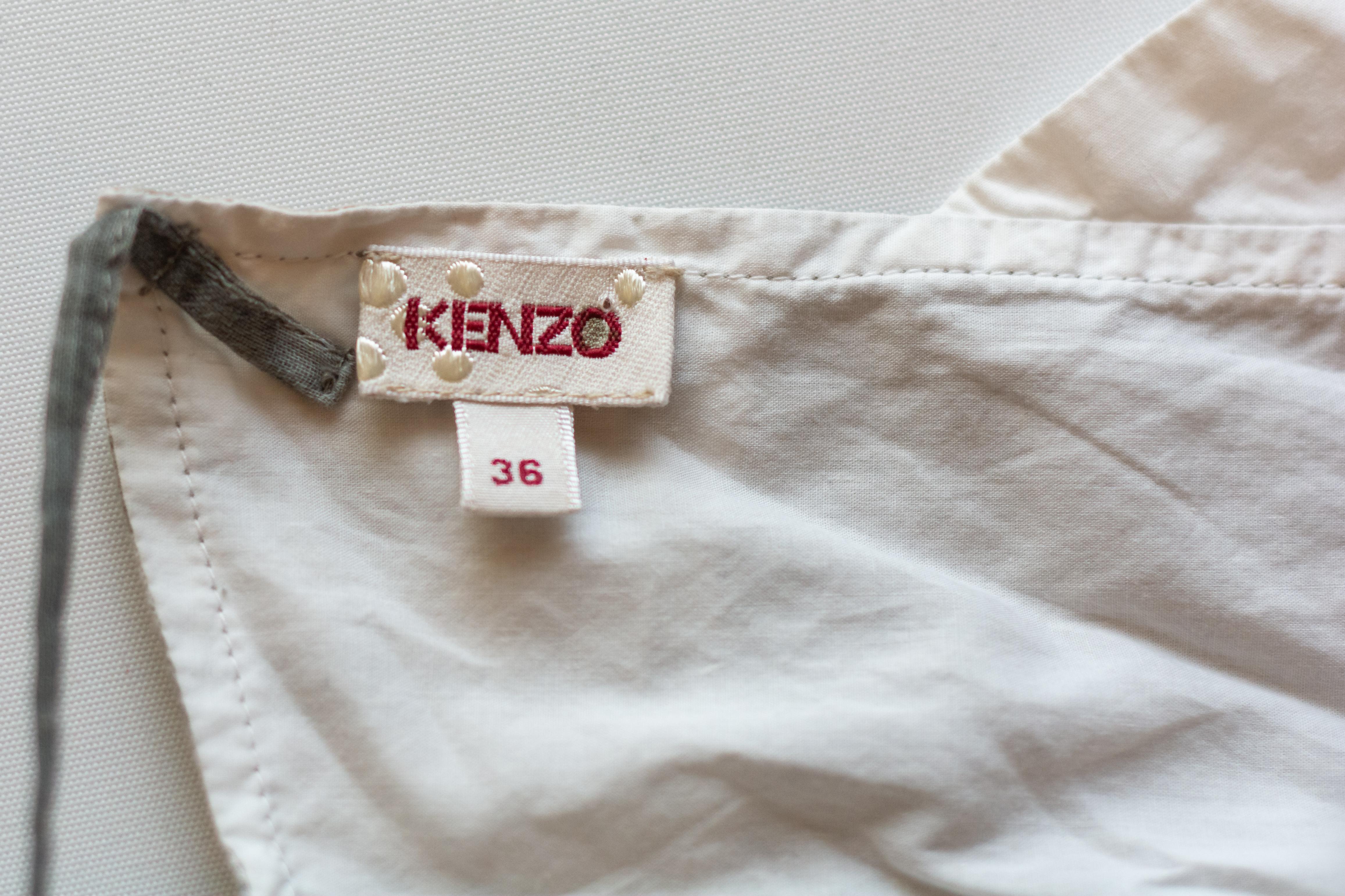 Women's Kenzo Cotton Summer Top For Sale