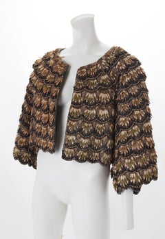 KENZO Couture Raffia Jacket, c.2000s.