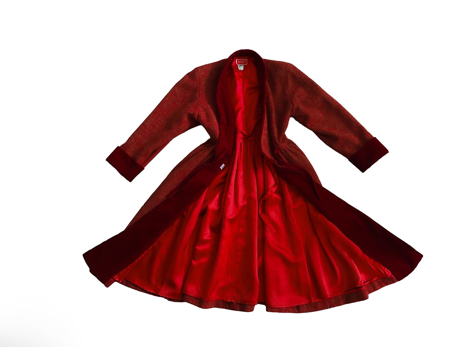 Kenzo FW 1982/83 Archivo Cappotto in lana Giacca giapponese documentata in vendita 5