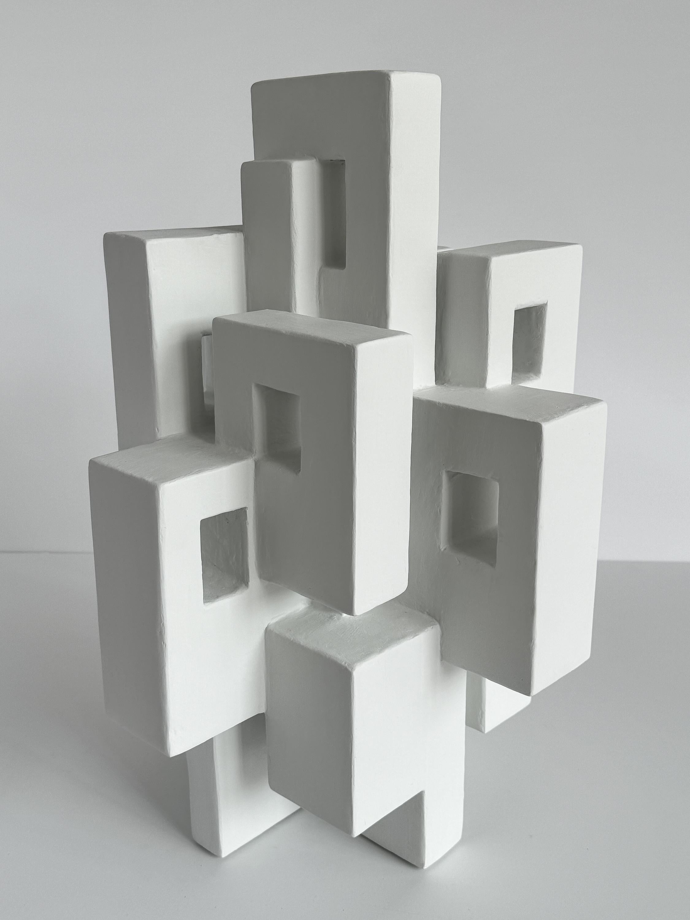 Geometrische abstrakte Skulptur „Kenzo“ von Dan Schneiger im Angebot 5