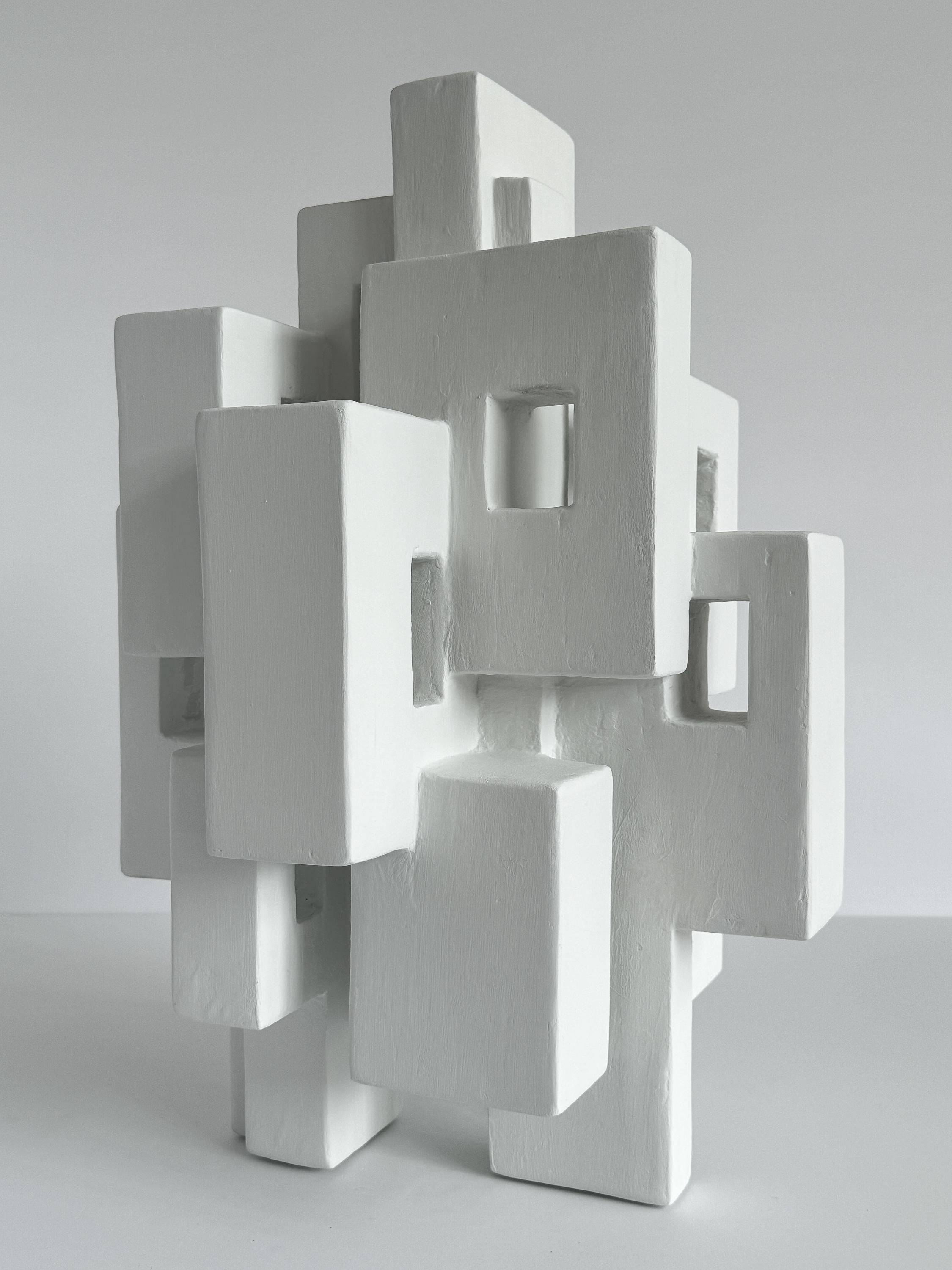 Geometrische abstrakte Skulptur „Kenzo“ von Dan Schneiger im Angebot 2
