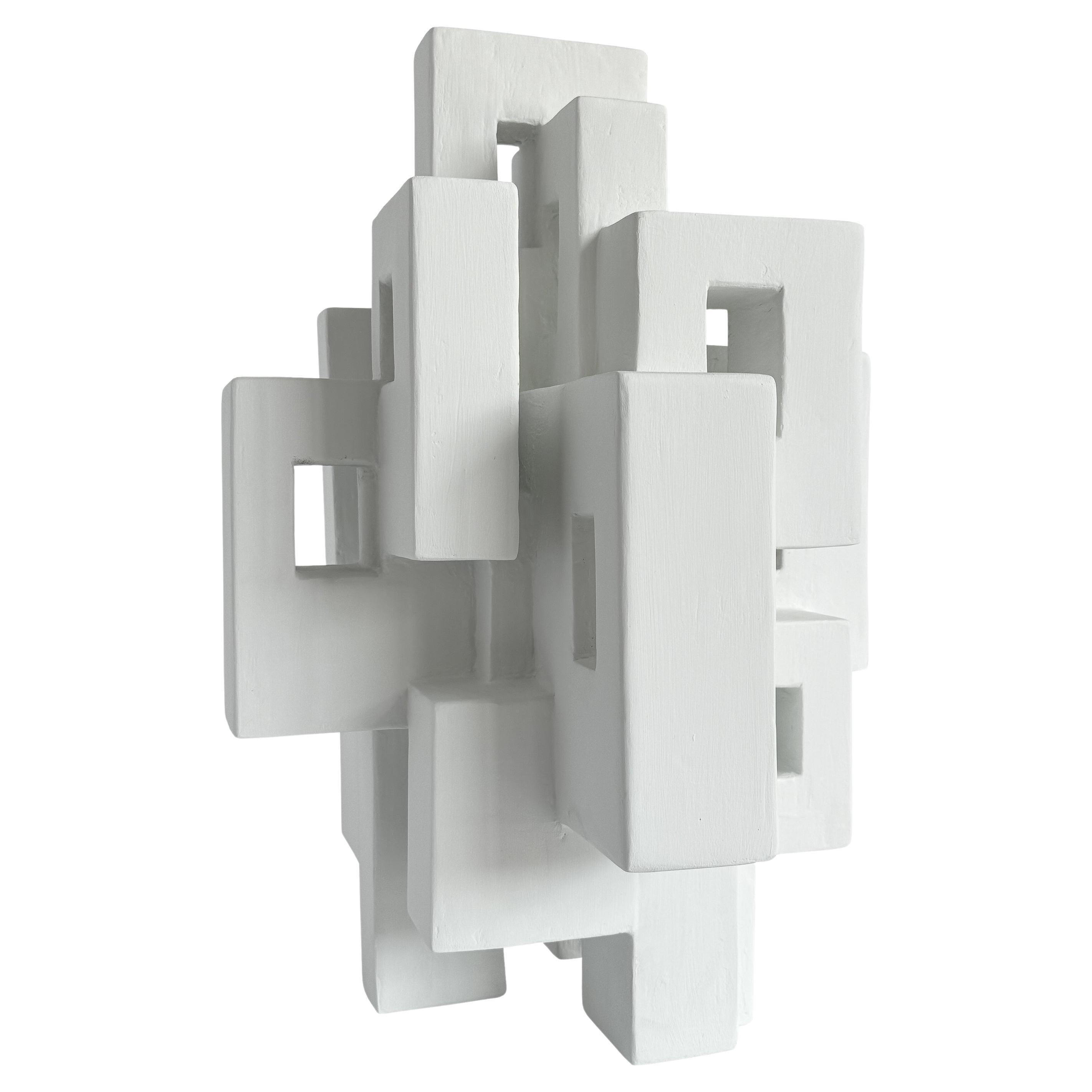"Kenzo" Geometric Abstract Sculpture by Dan Schneiger For Sale