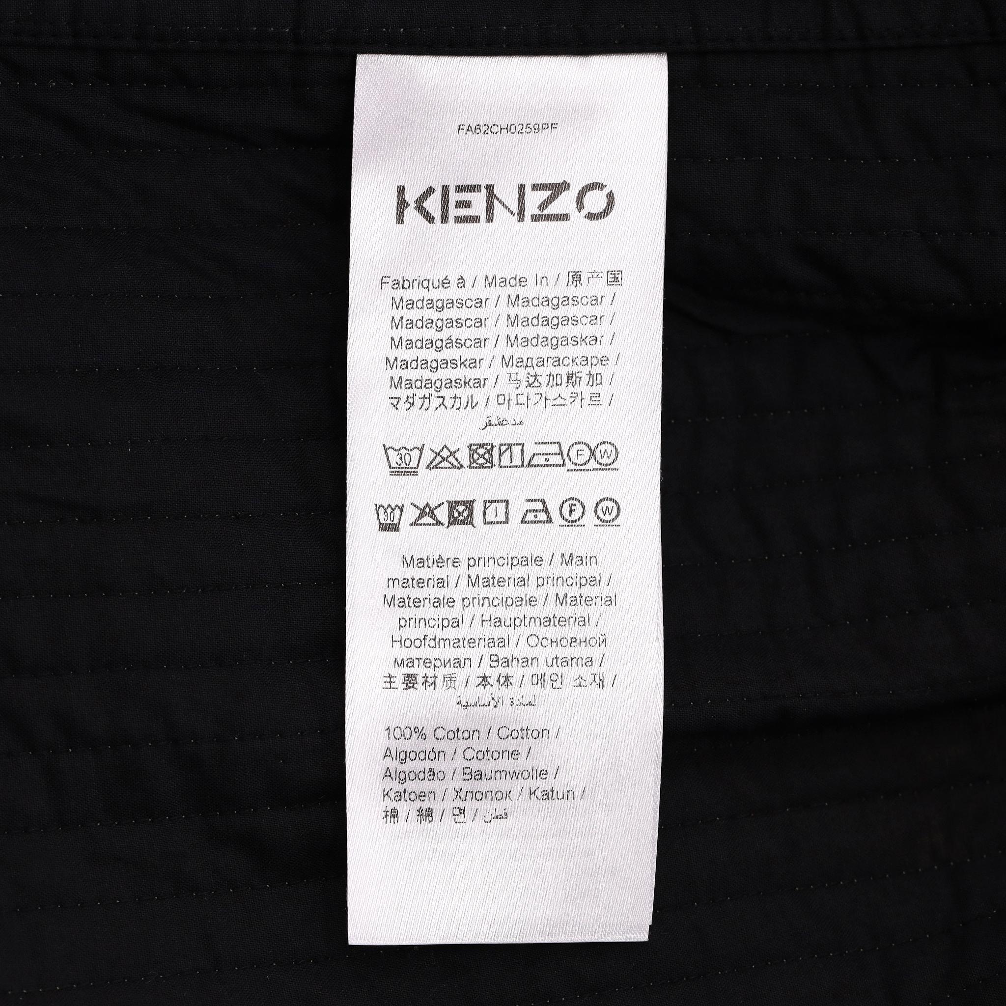 Giacca a camicia in cotone con stampa di cavalli di Kenzo in vendita 5