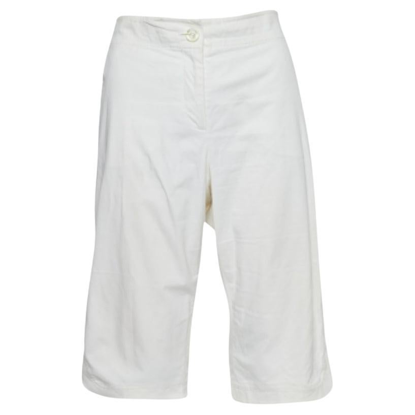 Kenzo Short long en coton ivoire L en vente