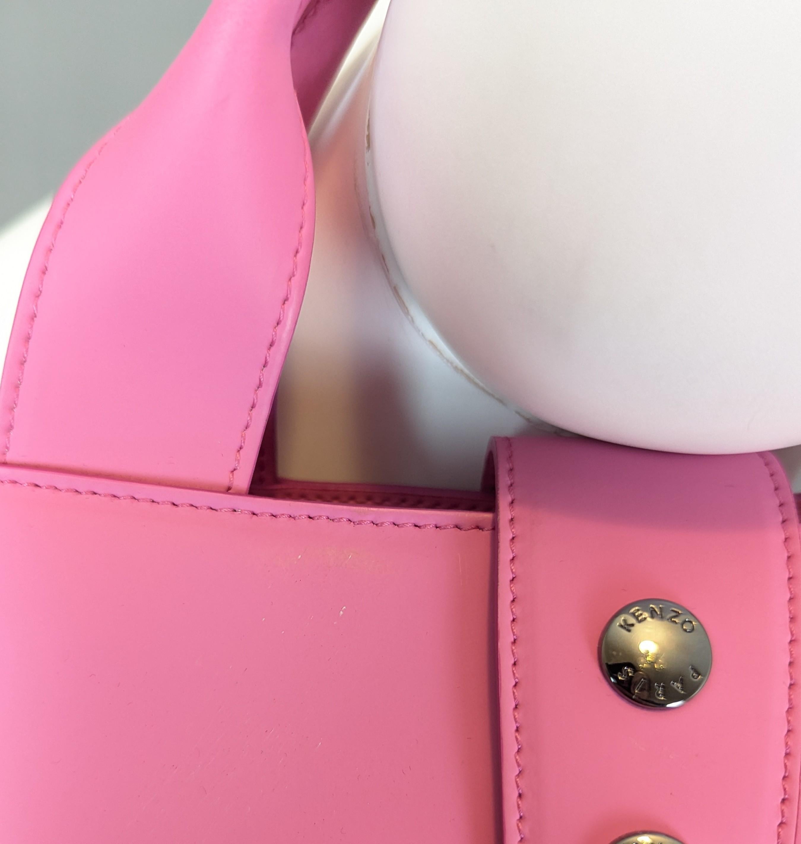 Bolso Kenzo Kalifornia, rosa fuerte, nuevo en venta 8