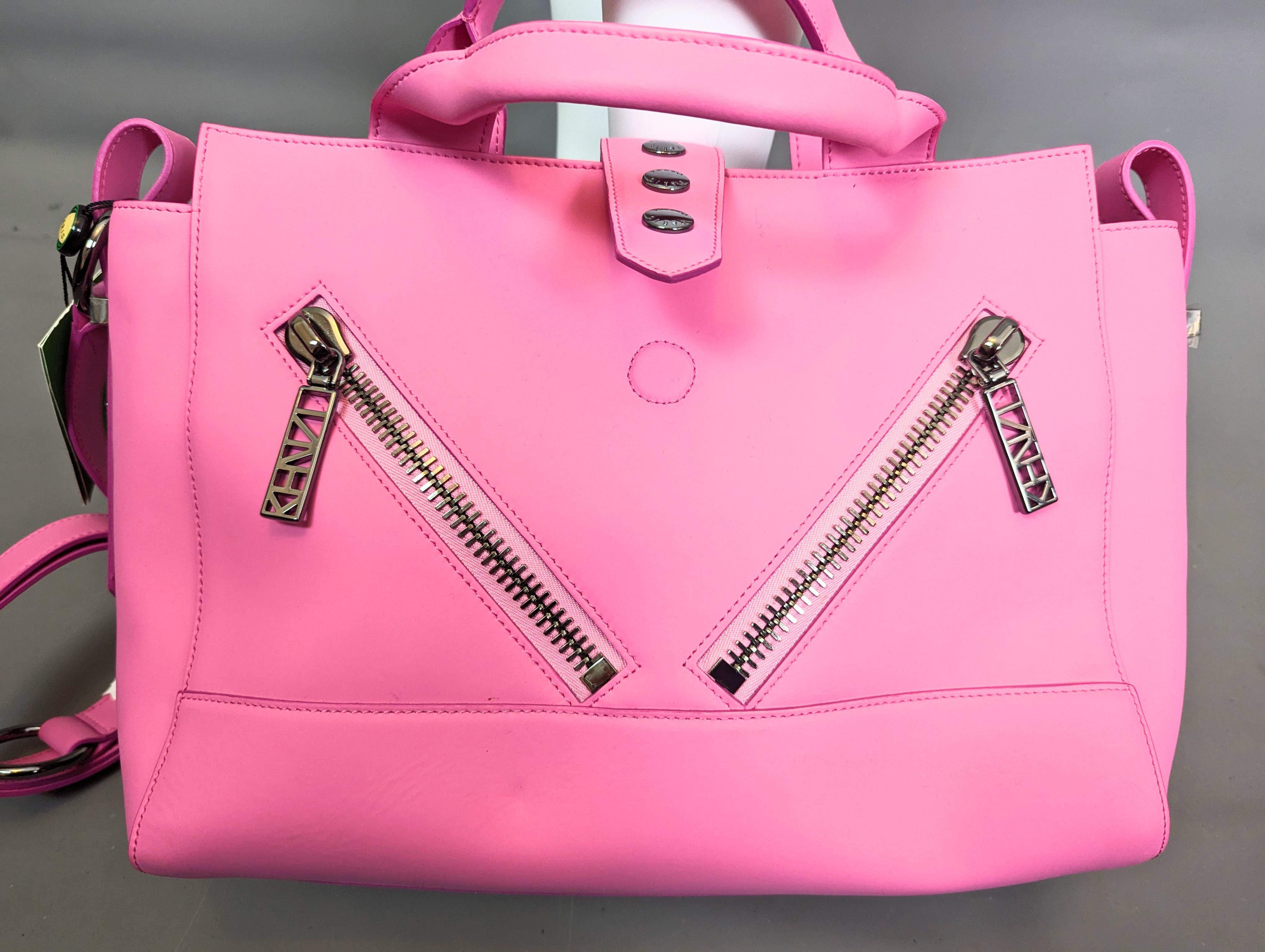 Bolso Kenzo Kalifornia, rosa fuerte, nuevo en venta 2