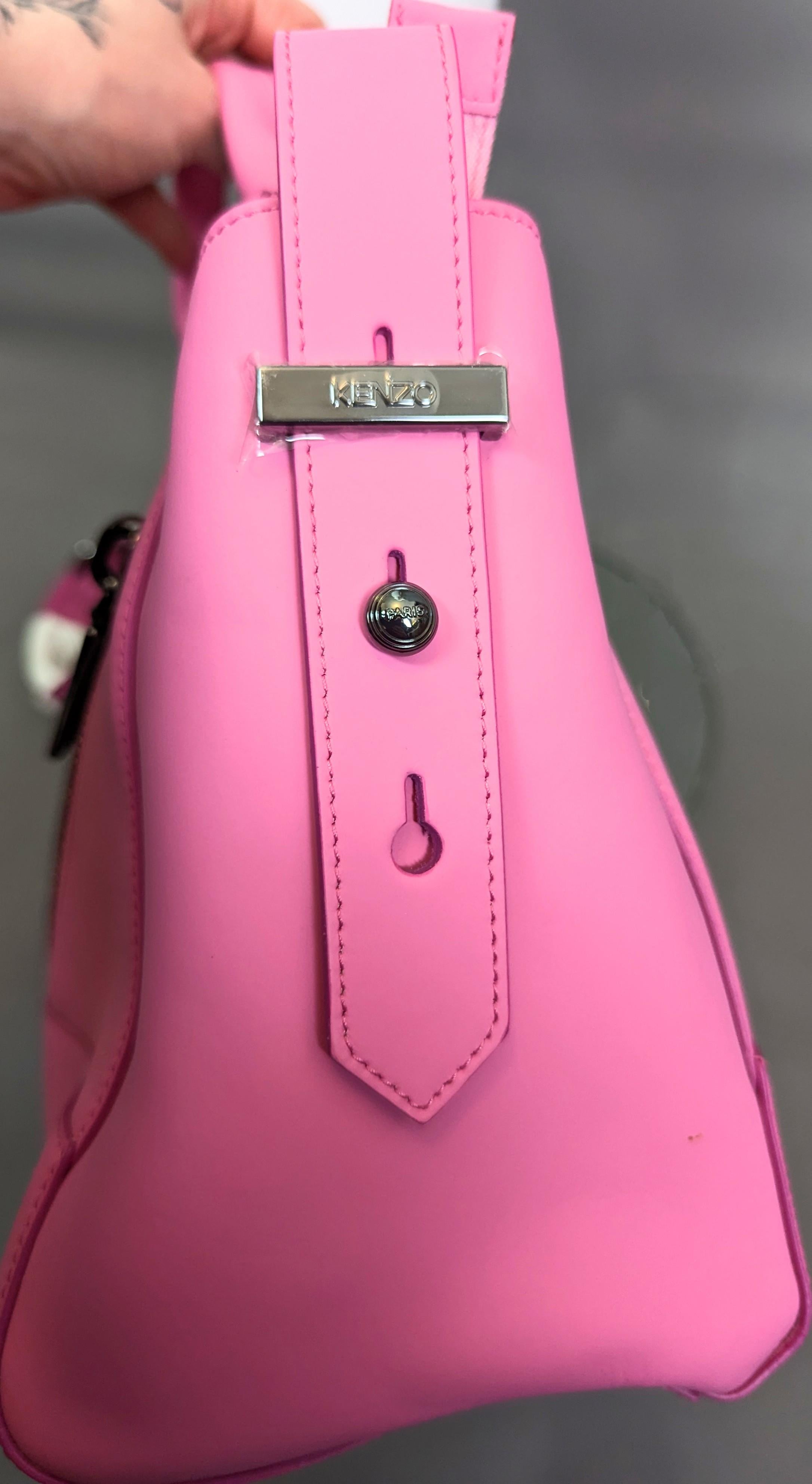 Bolso Kenzo Kalifornia, rosa fuerte, nuevo en venta 3