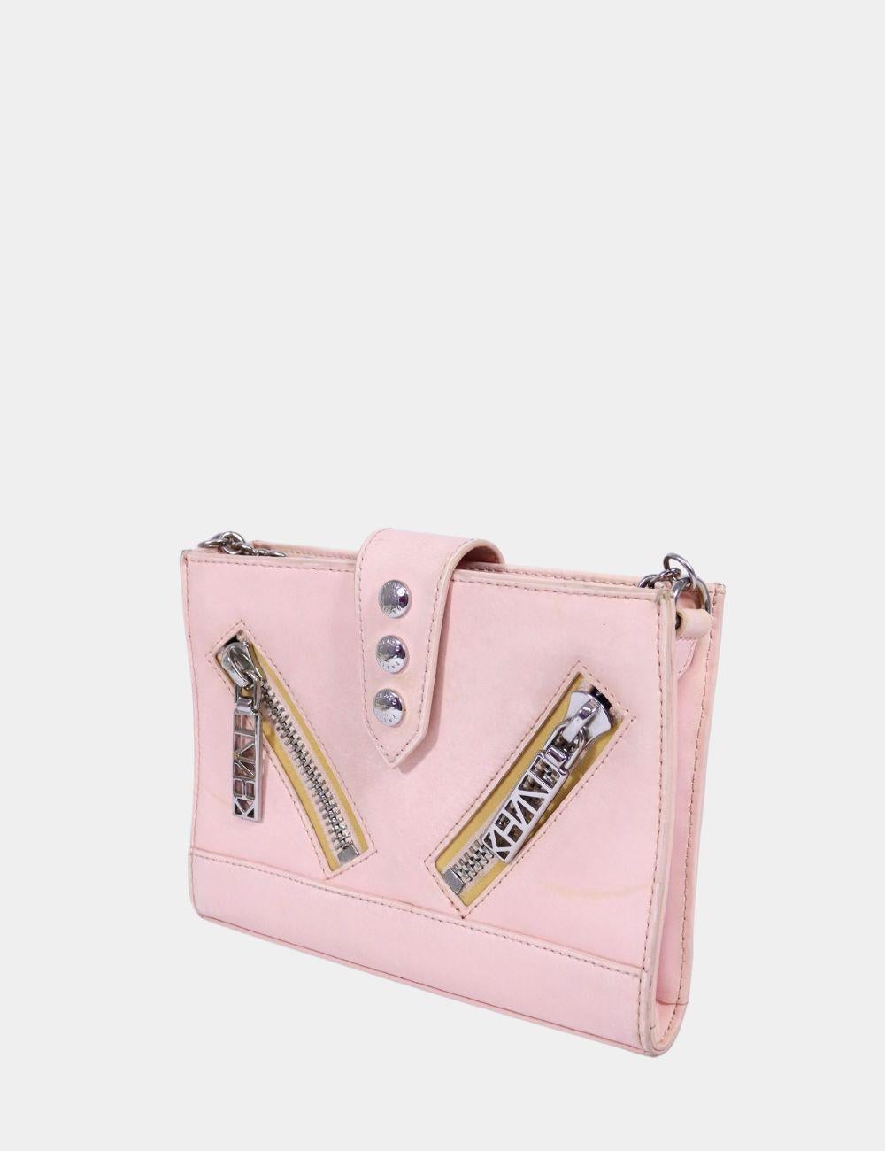 Beige Kenzo Kalifornia Wallet on Chain Bag For Sale