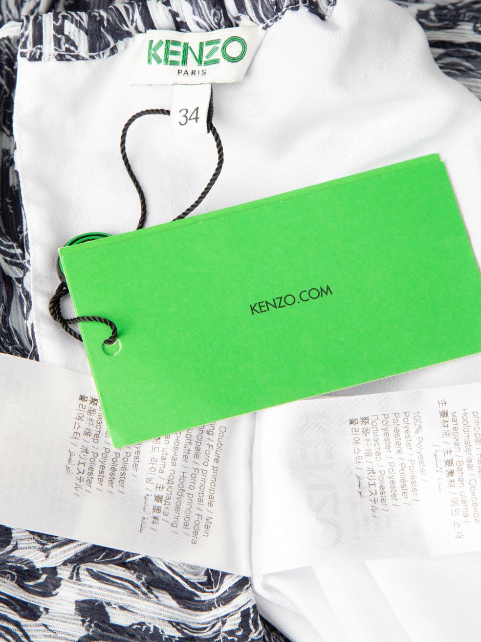 De las mujeres Kenzo Mini Vestido Estampado Sirena Talla XS en venta