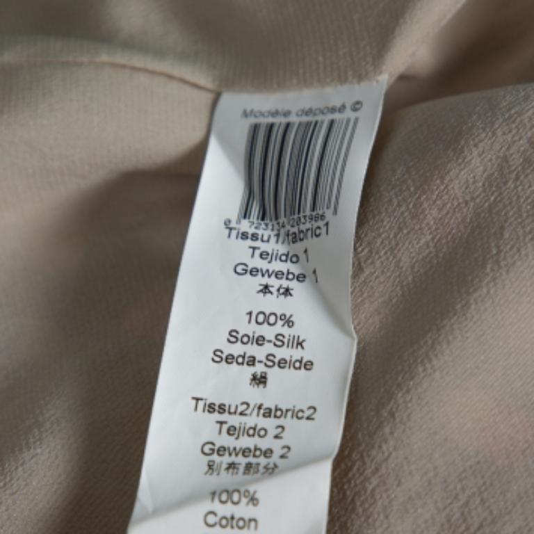 Kenzo Multicolor Abstract Polka Dot Print Silk Shift Dress M In Good Condition For Sale In Dubai, Al Qouz 2