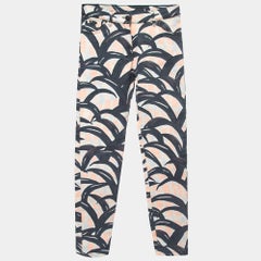 Kenzo Multicolor Printed Cotton Slim Fit Jeans S/ Waist 30"