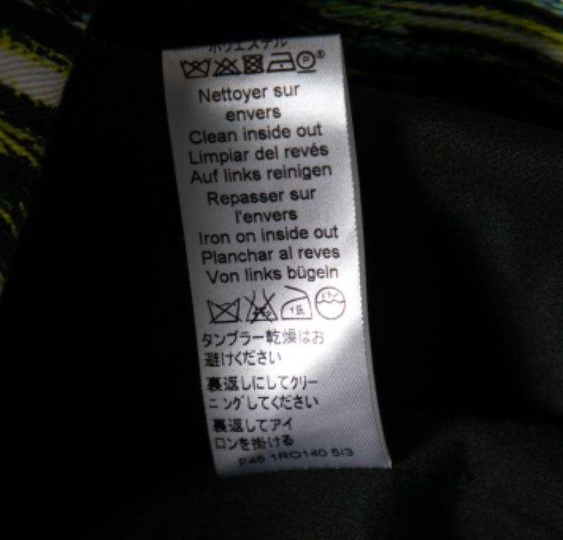 Kenzo Multicolor Printed Cotton Zip Detail Long Sleeveless Jacket S For Sale 3