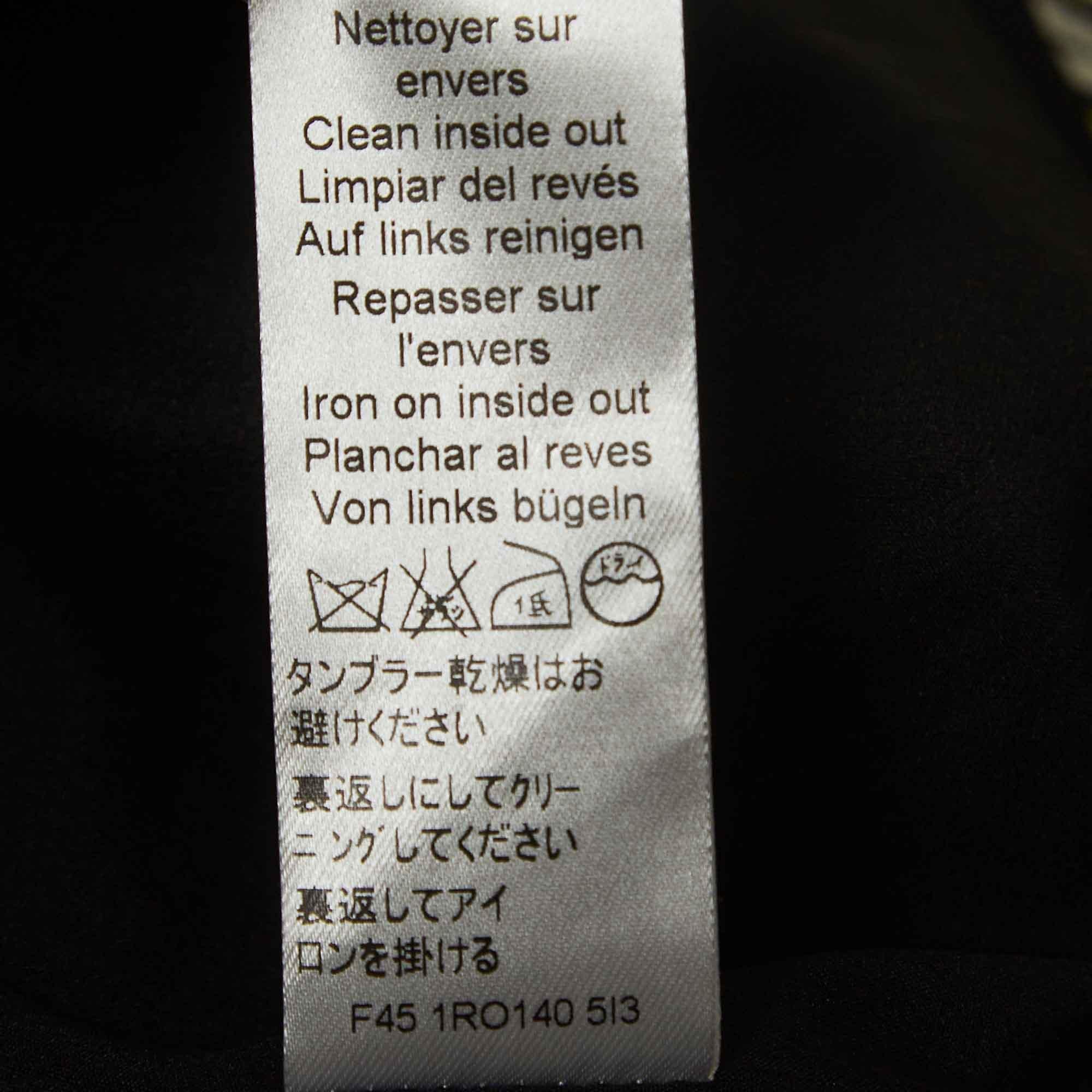 Kenzo Multicolor Printed Cotton Zip Detailed Sleeveless  Jacket M For Sale 1