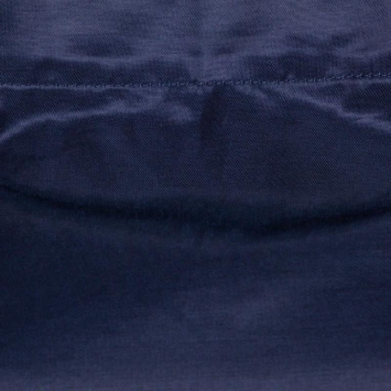Kenzo Navy Blue Cotton Blend Maxi Dress S im Angebot 5