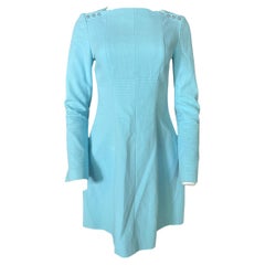 Kenzo Paris - Mini robe en coton bleu pâle, taille 38