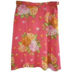 Vintage Kenzo Pink Skirt