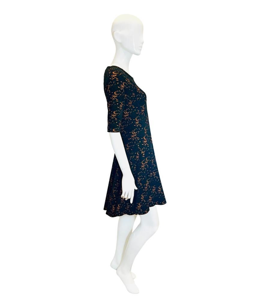 Kenzo Printed Knitted Dress In Excellent Condition For Sale In London, GB