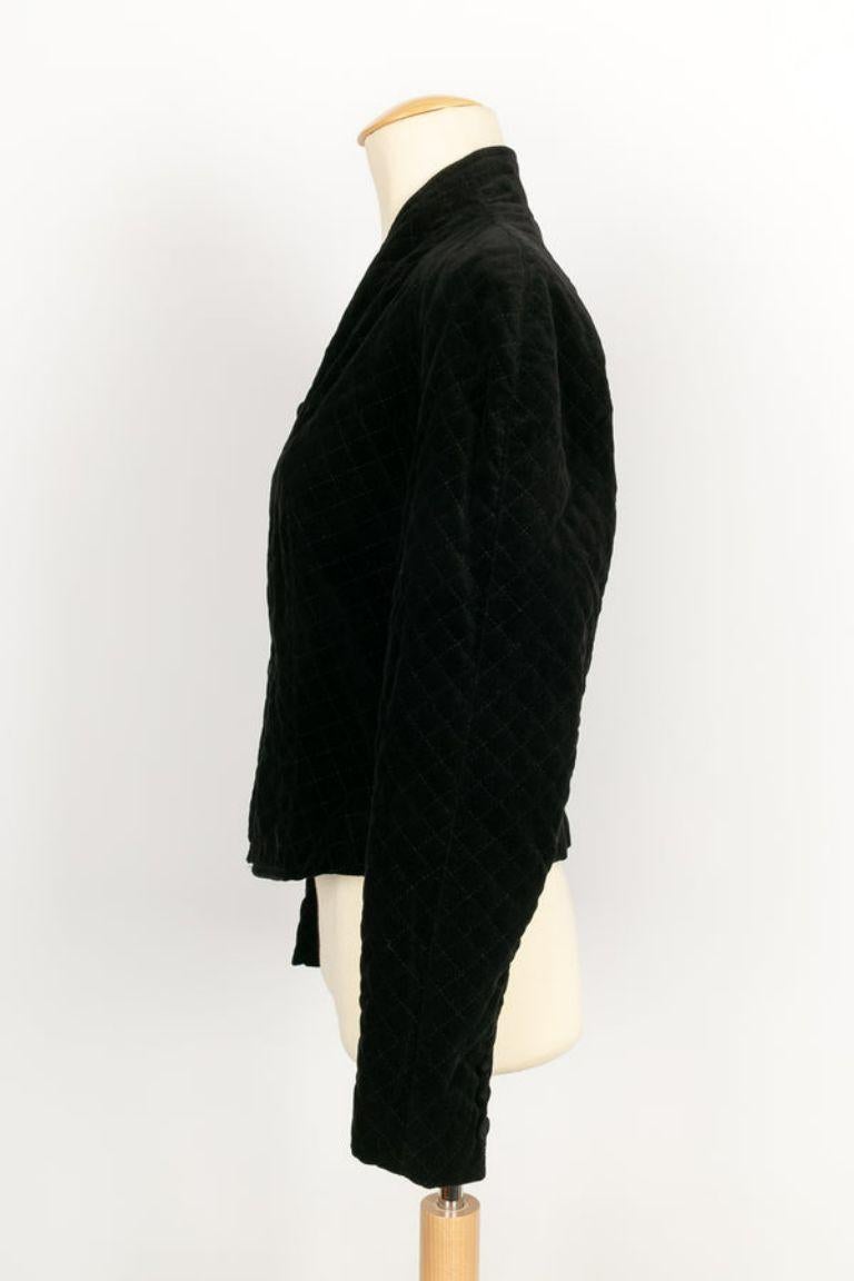 Women's Kenzo Quilted Velvet Jacket
