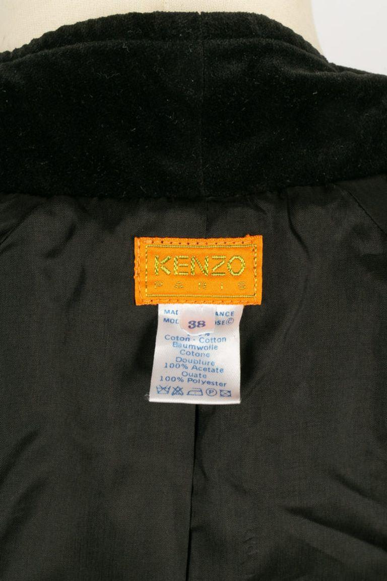 Kenzo Quilted Velvet Jacket 3
