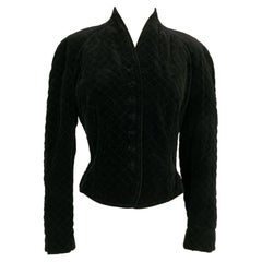 Vintage Kenzo Quilted Velvet Jacket