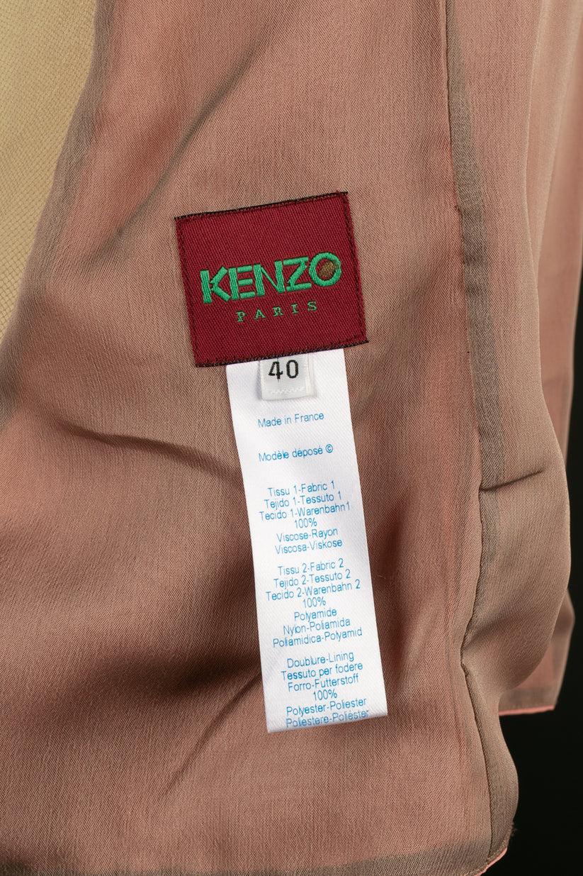Kenzo Set Composed of a Skirt and a Halter Top For Sale 3