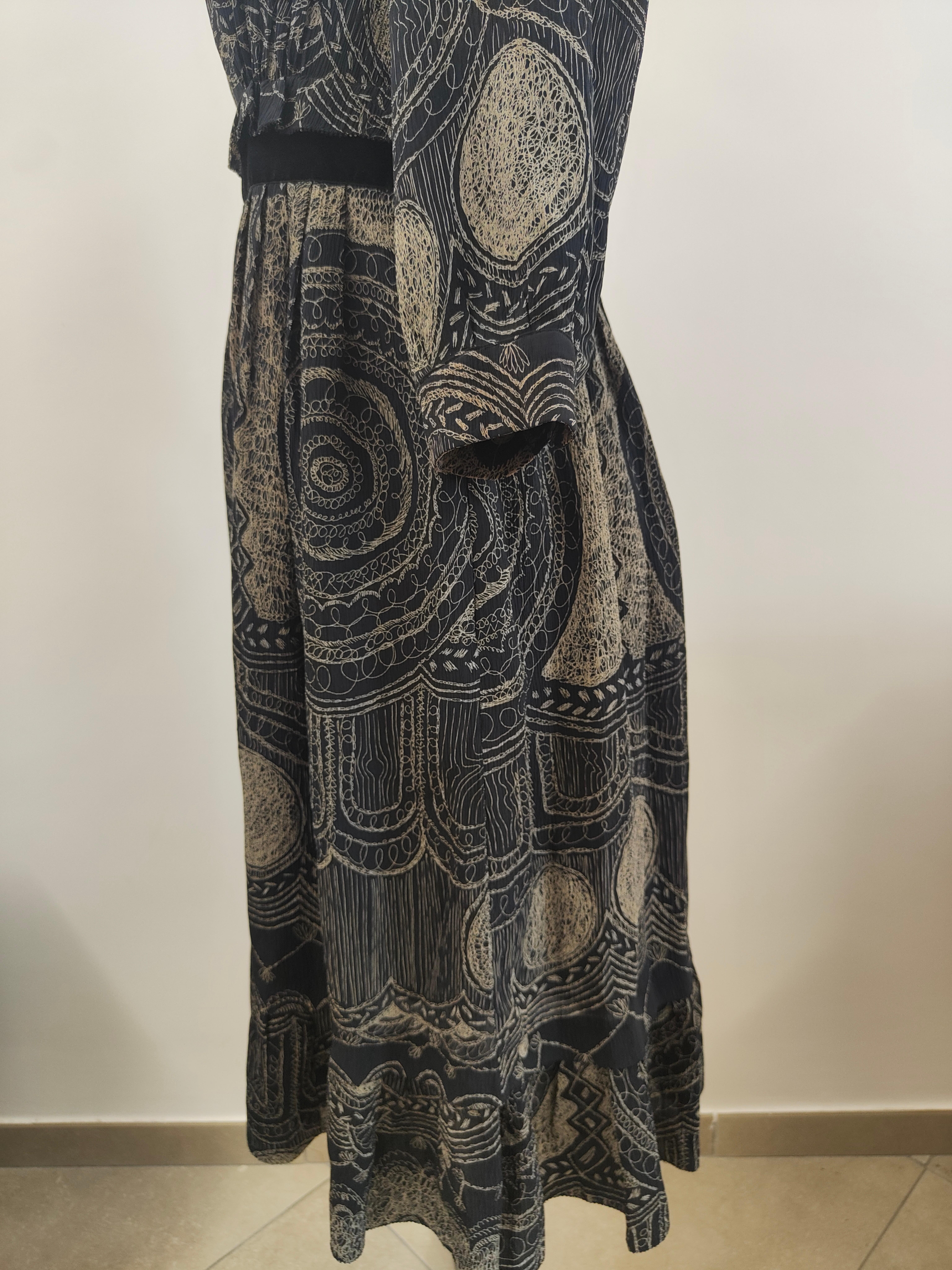 Kenzo silk multicoloured dress In Excellent Condition For Sale In Capri, IT