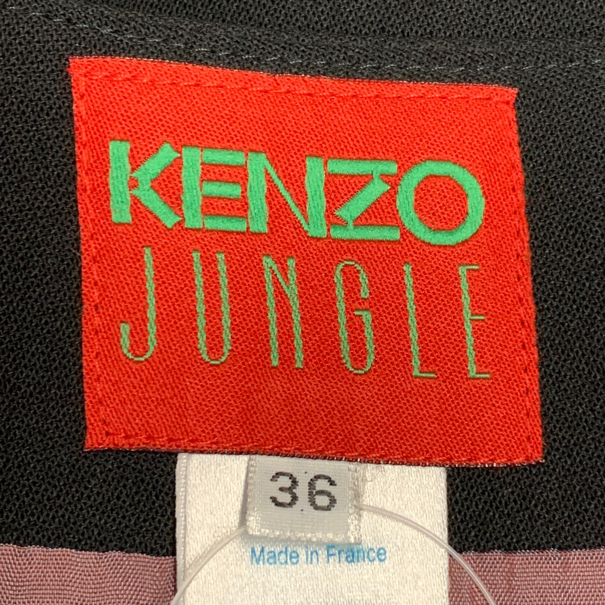 Kenzo taglia S Gonna a matita in misto lana nera e Fabrice in vendita 1