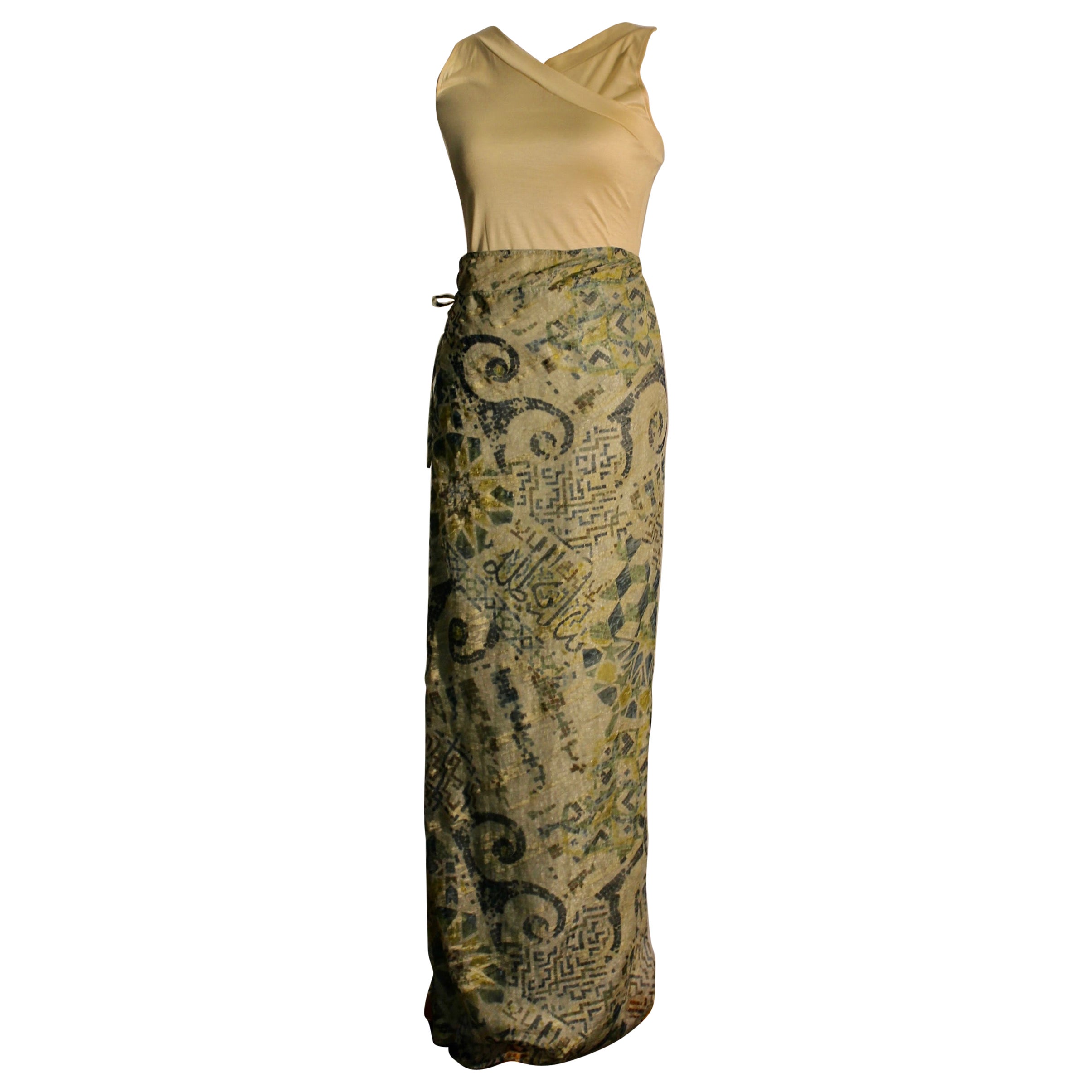 Kenzo Takada - Robe à jupe enveloppante