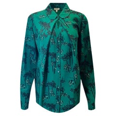 Kenzo Tiger Print Silk Shirt