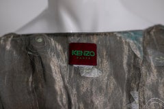 Kenzo Vintage Gilet en organza gris