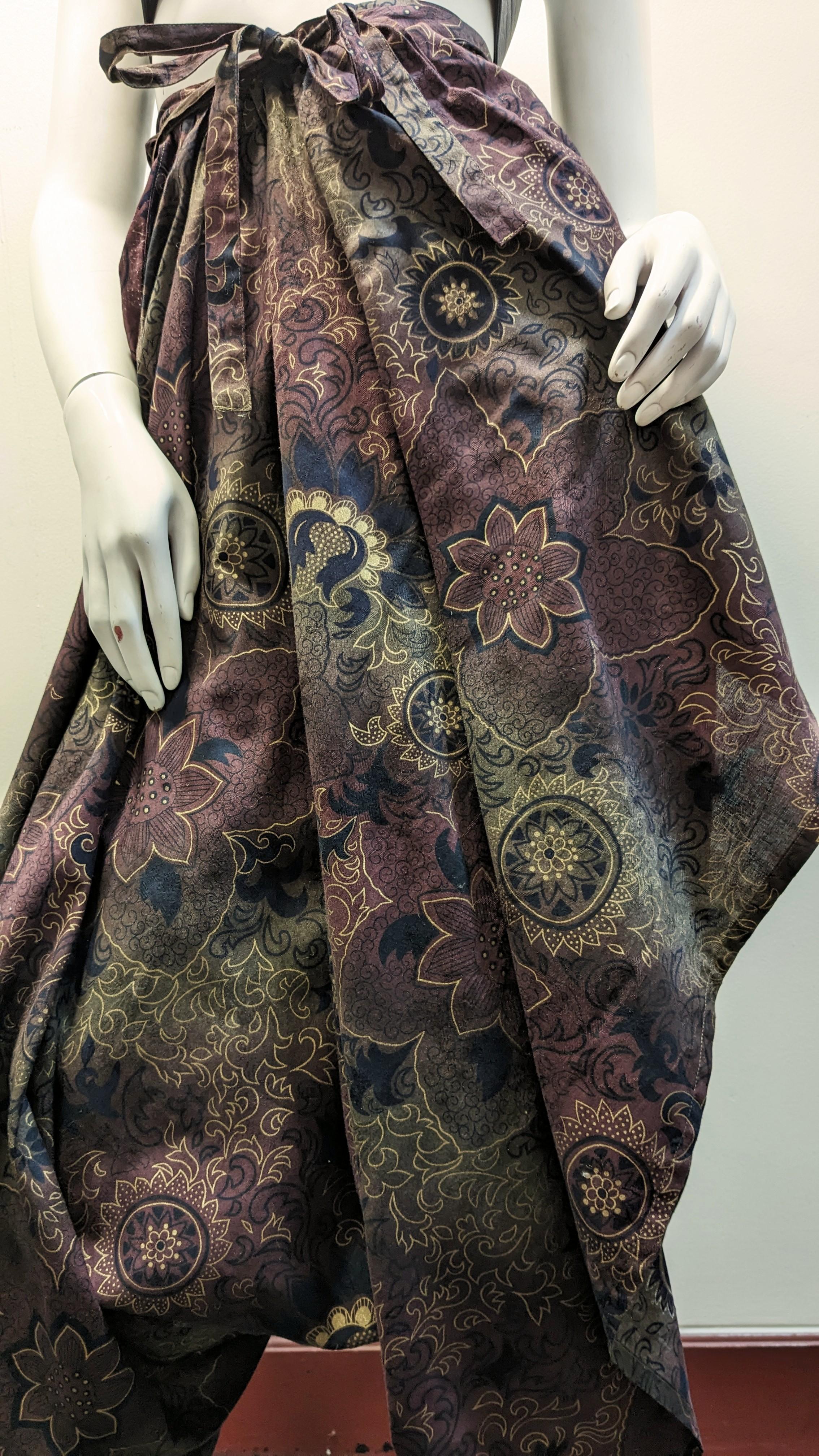 Pantalon sarong vintage Kenzo Excellent état - En vente à  Bilbao, ES