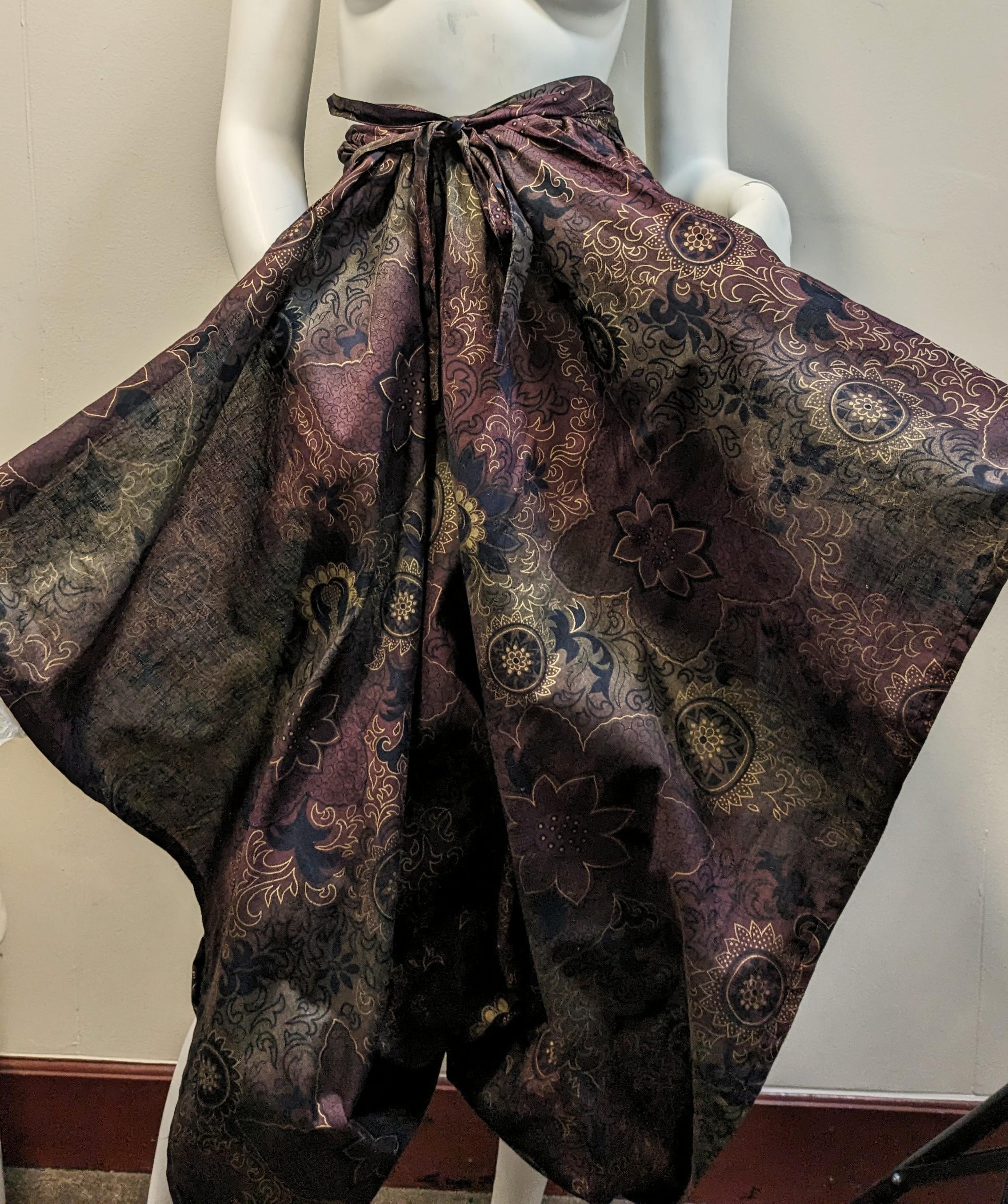 Pantalon sarong vintage Kenzo en vente 3