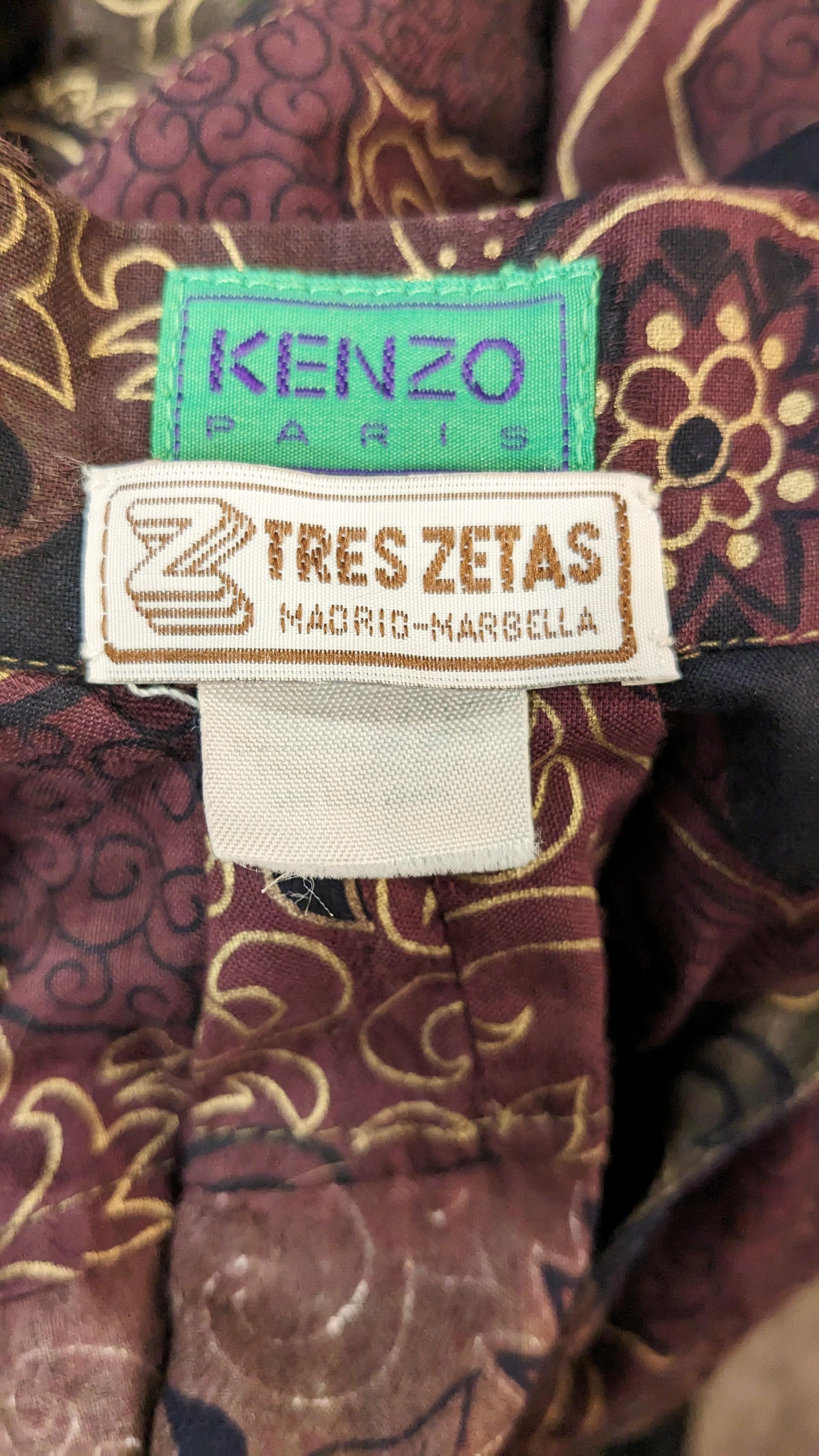 Kenzo Vintage Sarong Pants For Sale 4