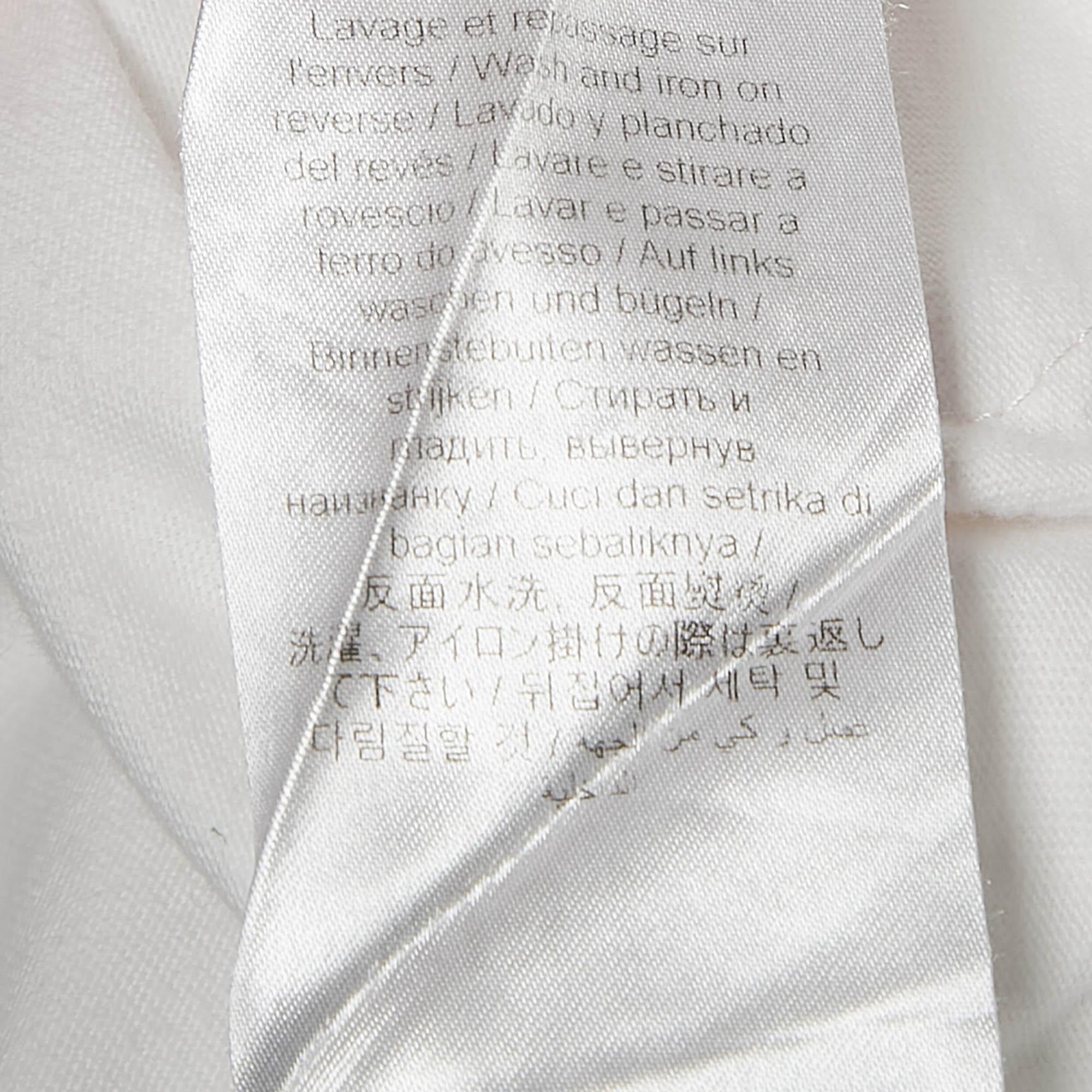 Camiseta cuello redondo Kenzo White Logo Patch Jersey S en venta 1