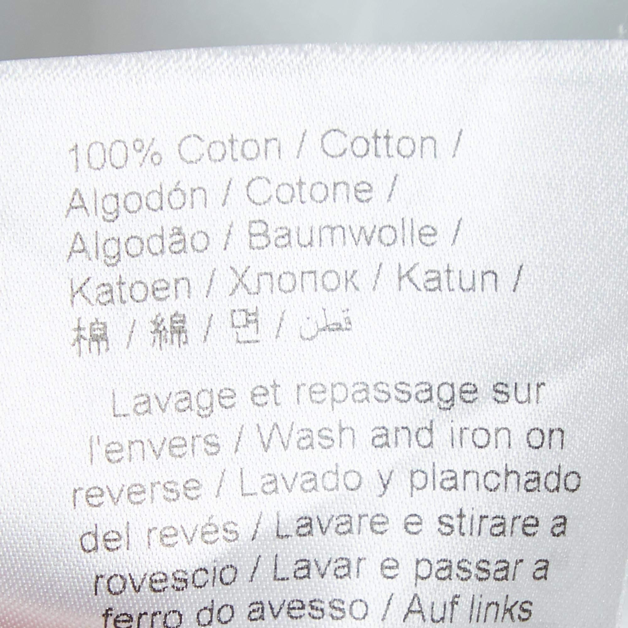 Kenzo - Haut en tricot de coton imprimé blanc XS Pour femmes en vente