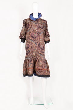 Kenzo Wool Paisley Dress by Kenzo Tagada