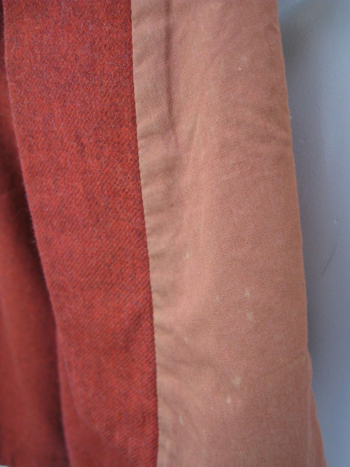 Brown Kenzo Wool Wrap Kimono Jacket