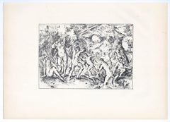 Lithographie originale « The Bathers »