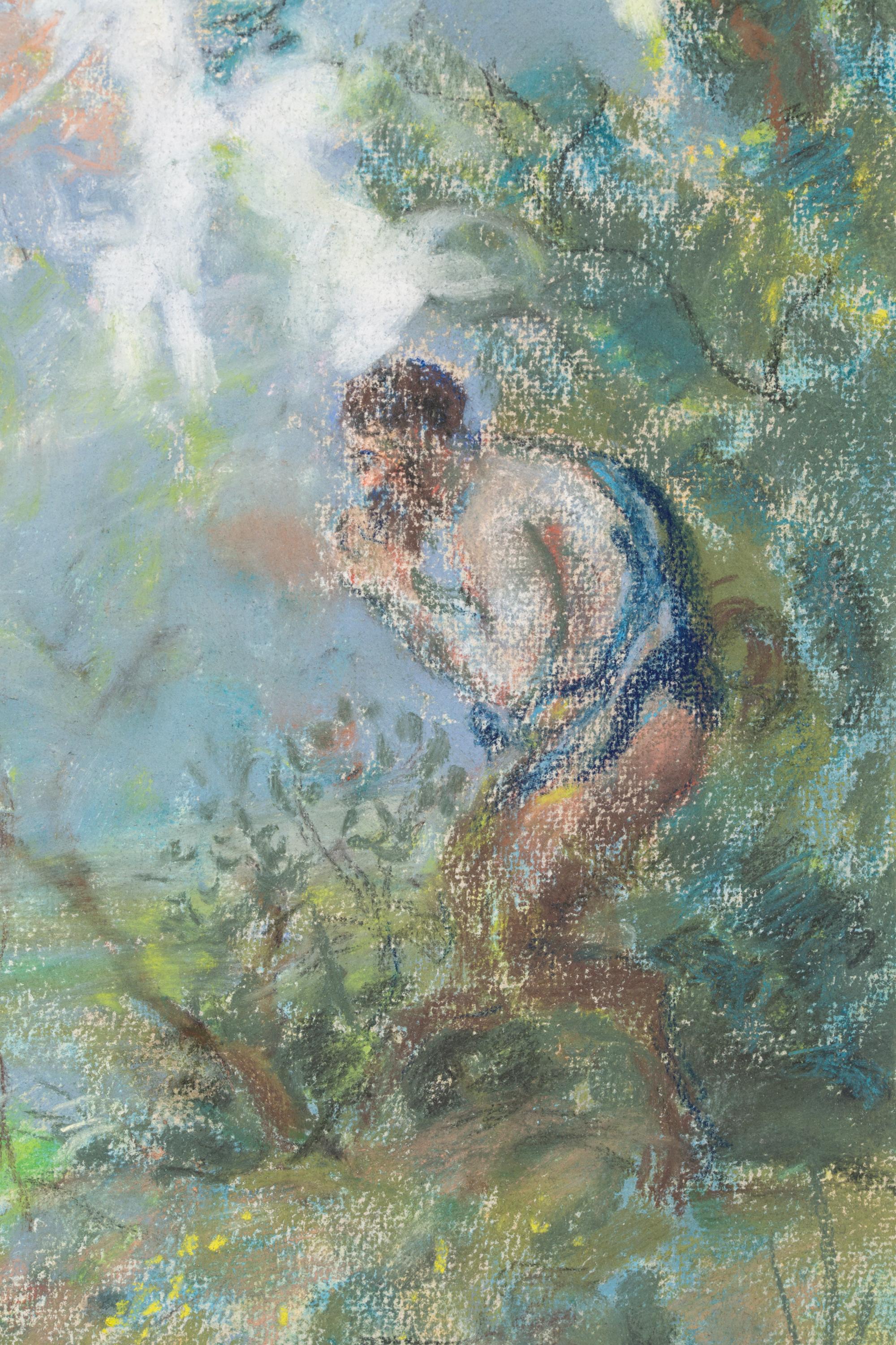 L'après-midi d'un faune de Ker-Xavier Roussel (1867 - 1944) Peintre français en vente 9