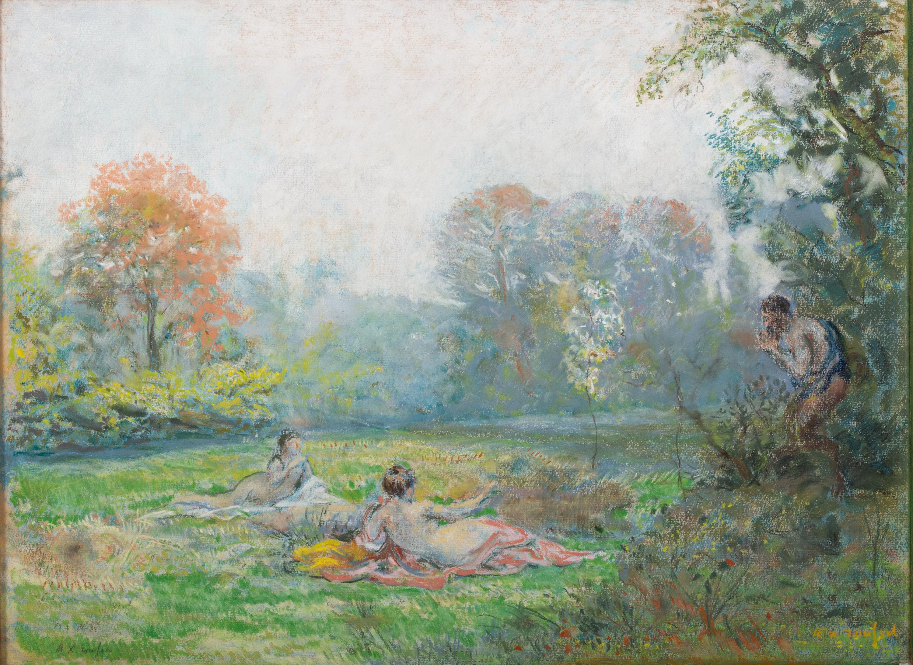 L'après-midi d'un faune de Ker-Xavier Roussel (1867 - 1944) Peintre français en vente 2