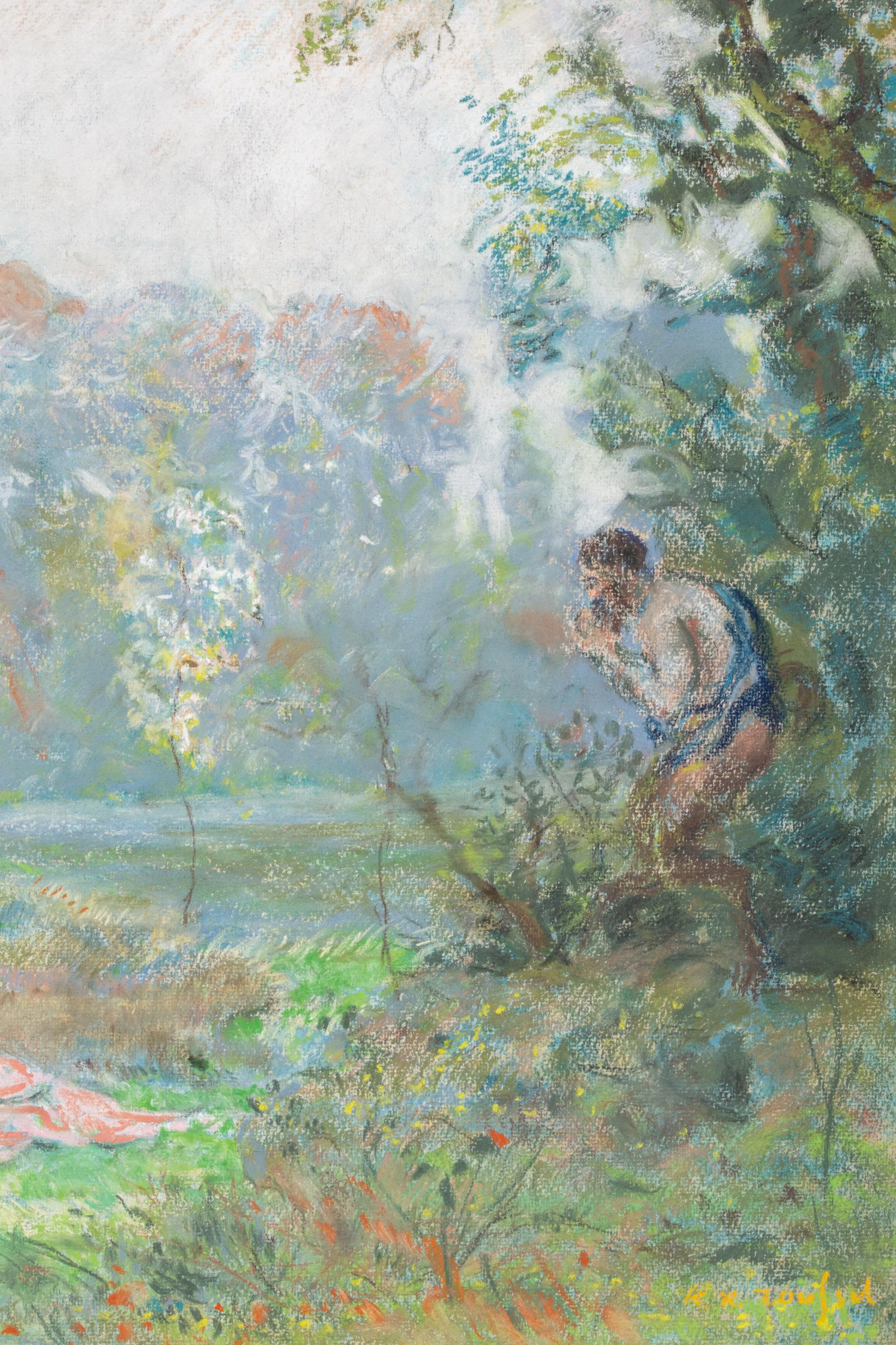 L'après-midi d'un faune de Ker-Xavier Roussel (1867 - 1944) Peintre français en vente 8