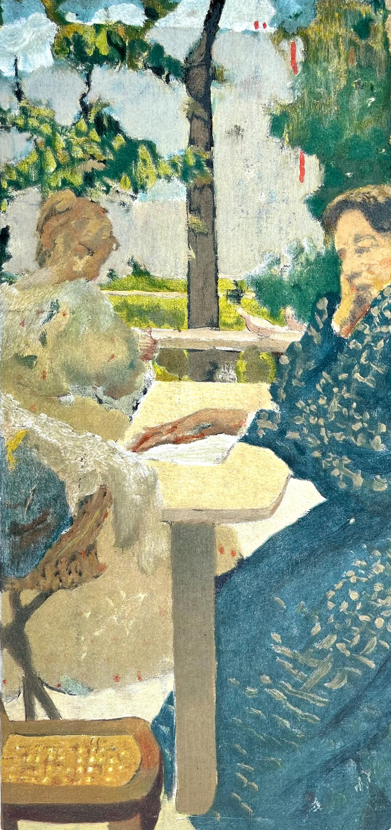 Roussel, Composition, Derrière le miroir (after) - Post-Impressionist Print by Ker-Xavier Roussel 