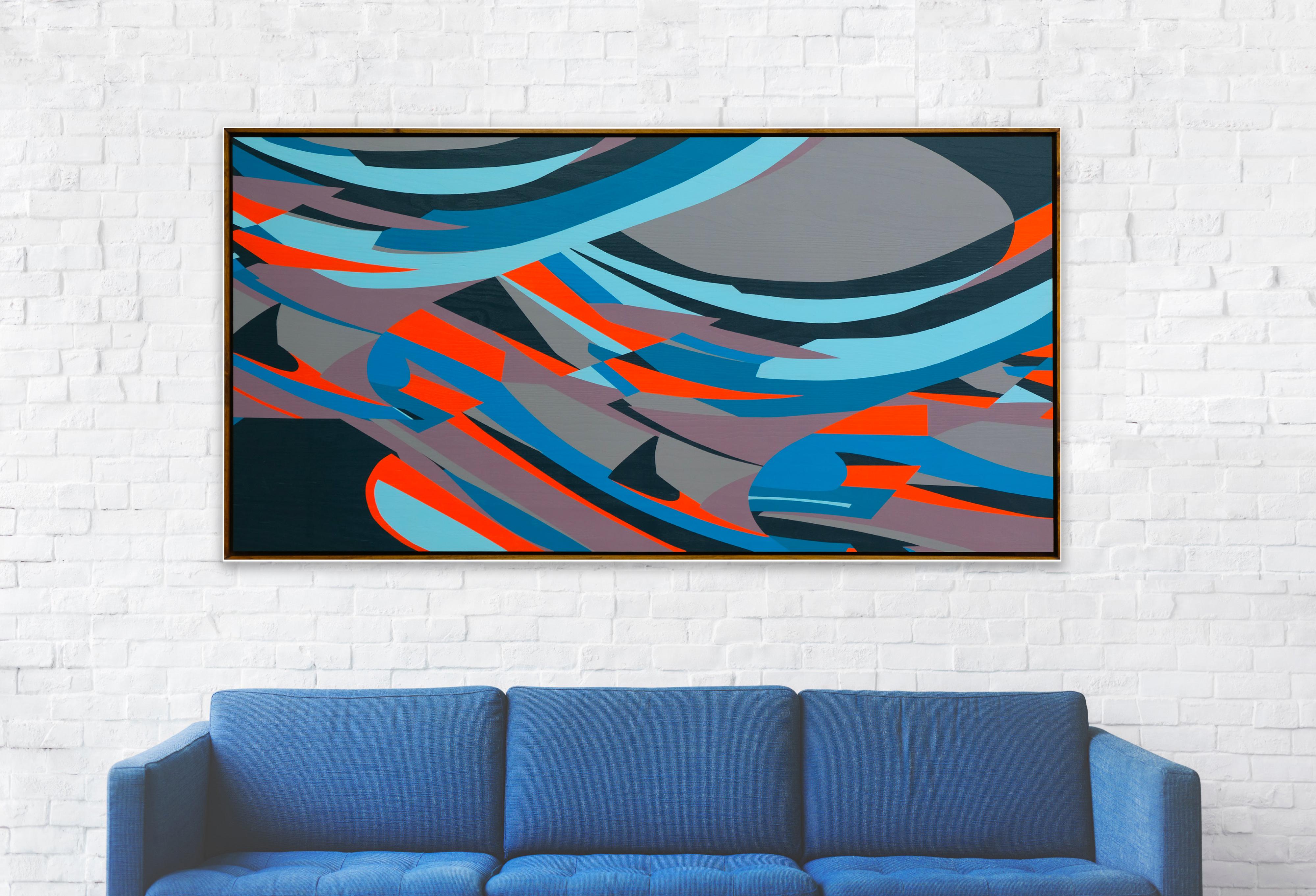Untitled 045 by Kera - Contemporary Geometric Abstraction with black and white For Sale 3